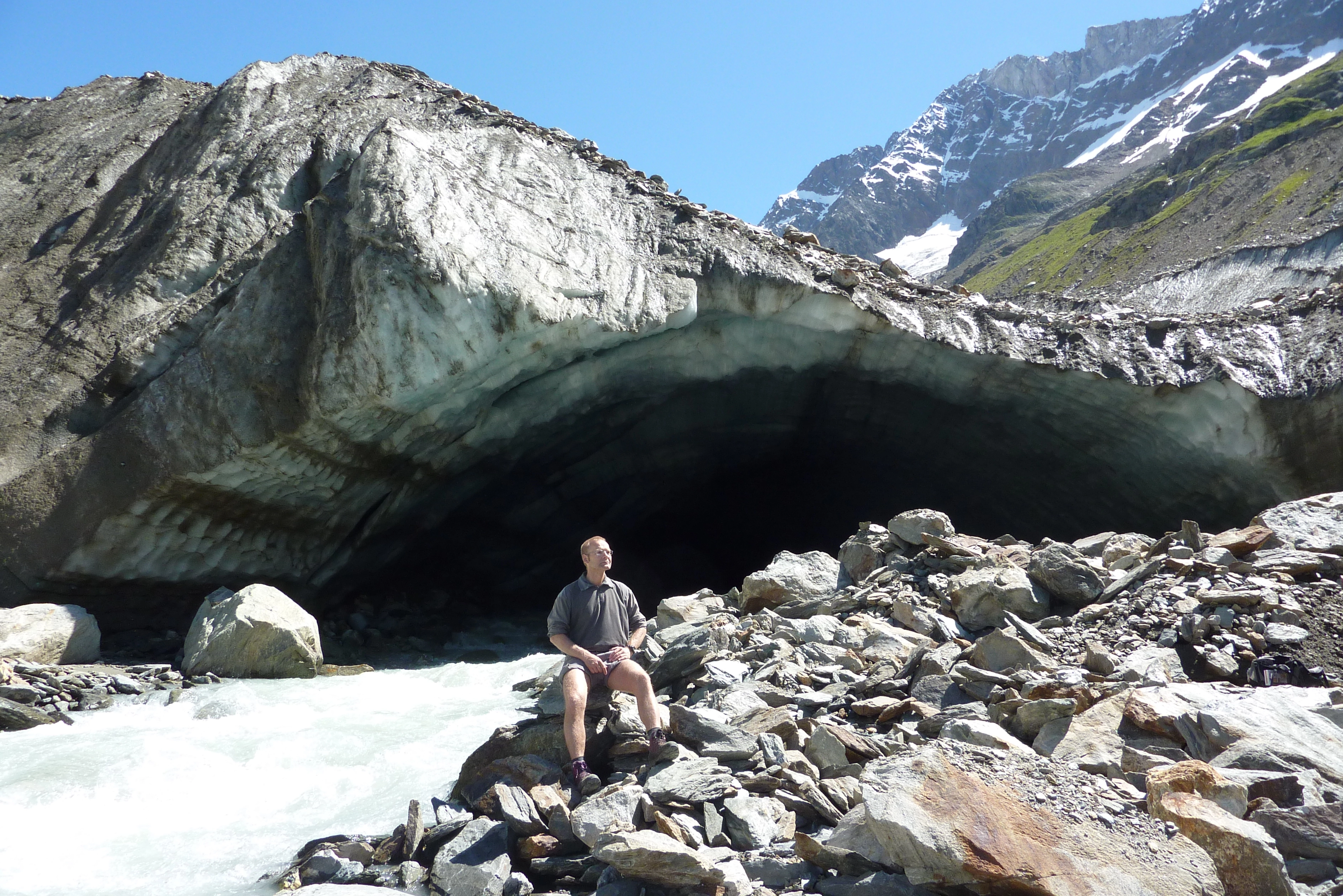 Wasserexperte in der Natur